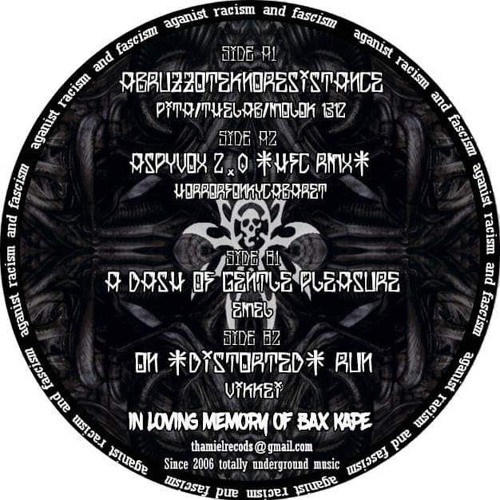 HorrorFonky Cabaret - AspyVox 2.0 ( HFC MIX ) Out Soon on THAMIEL REC 01 "InLovingMemoryOfBAX"