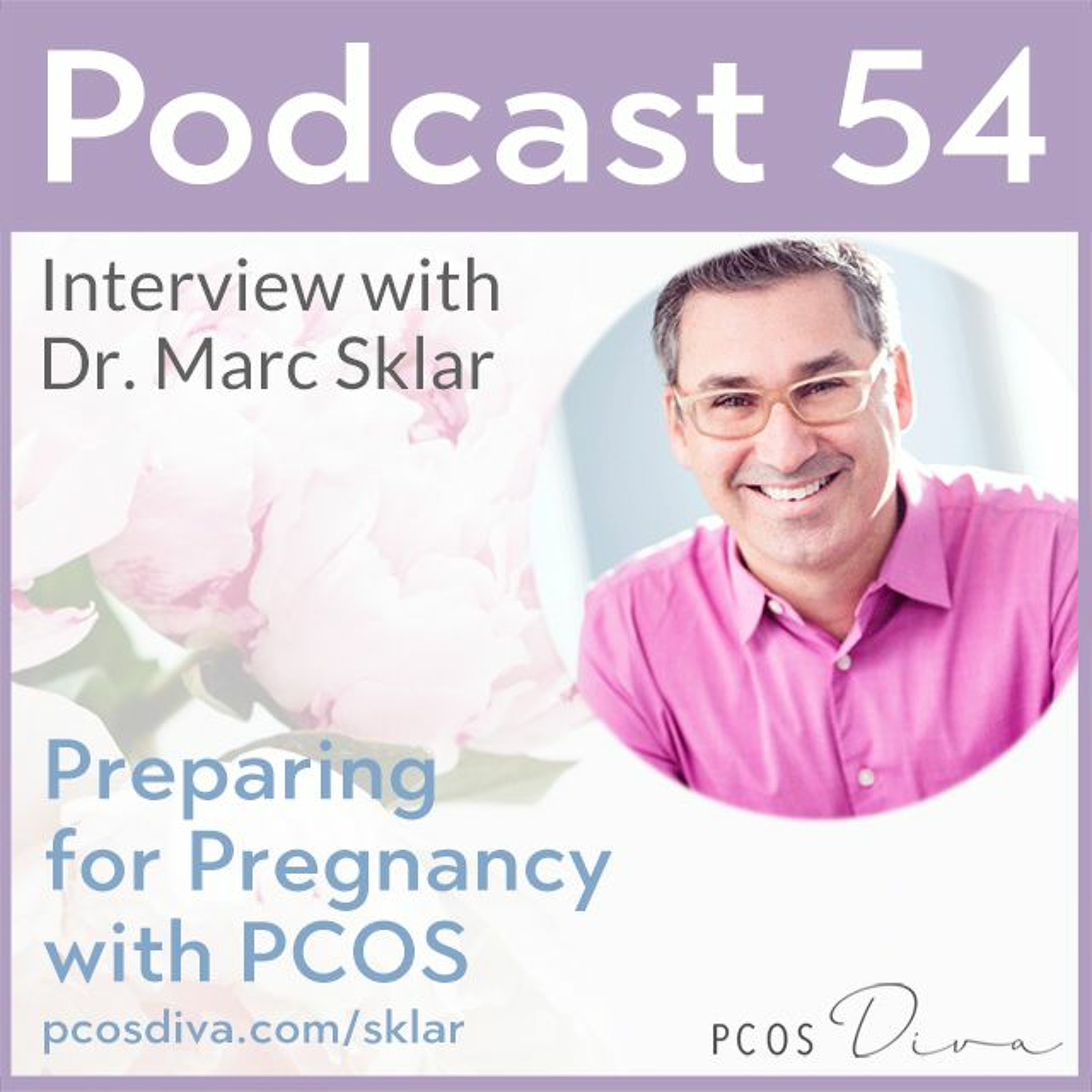 cover of episode 54 – Preparing for Pregnancy with PCOS