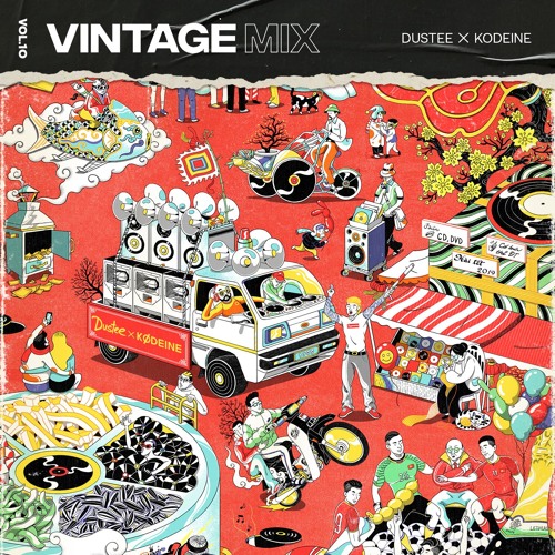 Dustee X Kodeine - Vintage Mix Vol. 10 (1900's 3 - Year Anniversary)