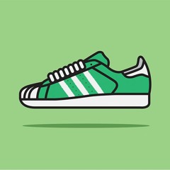 Green Adidas