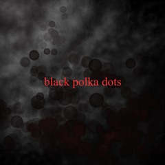 black polka dots