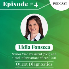"Blockchain can solve 2 big problems for healthcare today" Lidia Fonseca, CIO of Quest Diagnostics