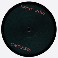 Capeesh Society - Blues EP (CAPSOC005) (out now on Bandcamp)
