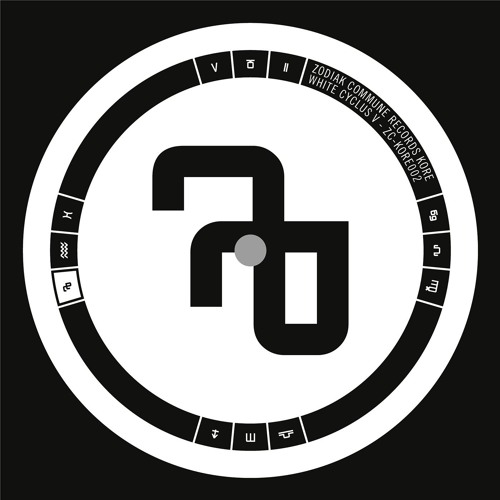 ZC-KORE002 - ABLK (About Blank) - Kyubi No Kitsune - White Cyclus V - Zodiak Commune Records