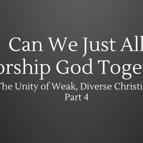 Stream Can We All Just Worship God Together by Mosaic Bible Fellowship