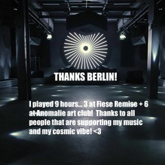 JOHNNY KAOS Closing set @ ANOMALIE ART CLUB BERLIN (03-02) 9.30-12.30am