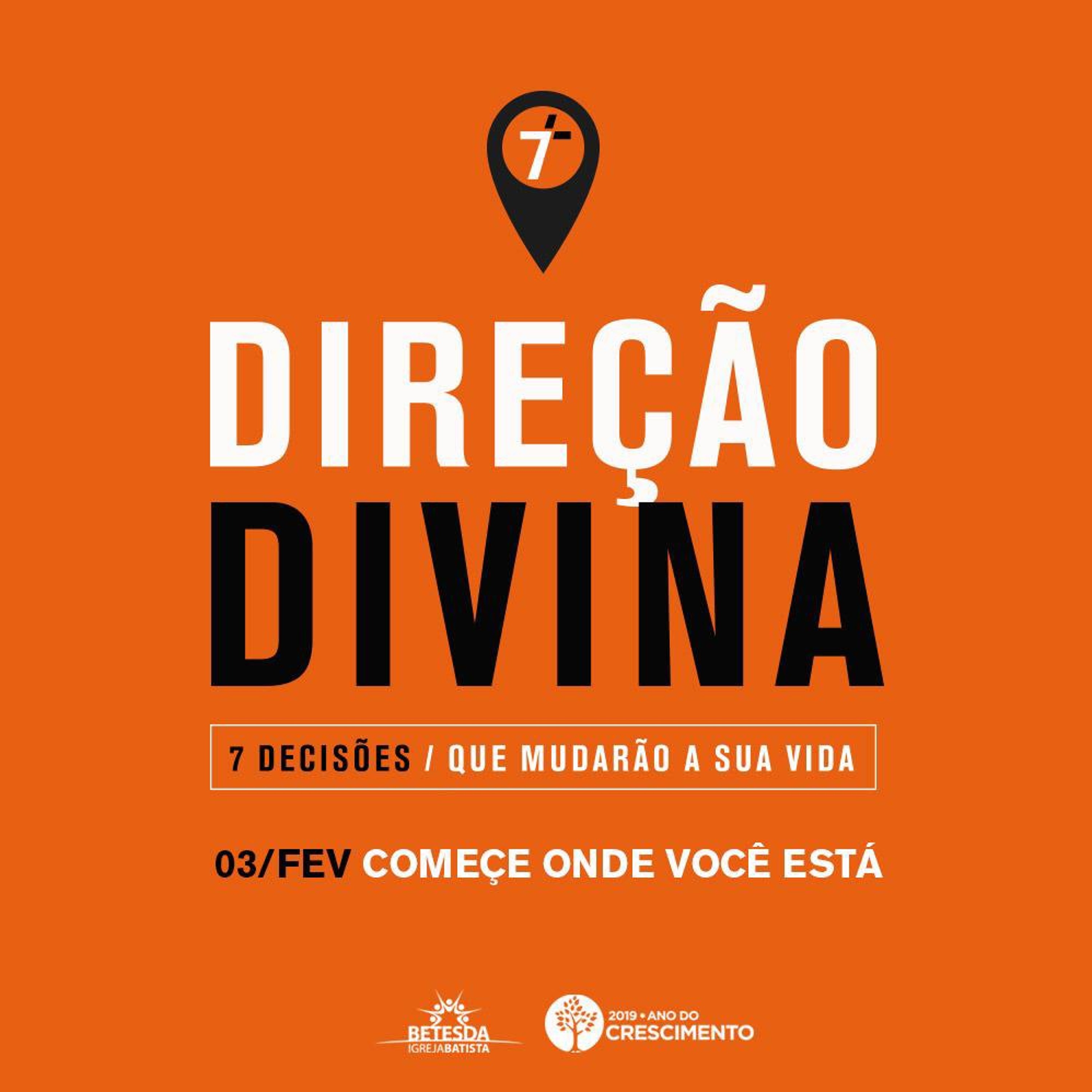 1. Comece Onde Você Está | Série Direção Divina | Pr Ricardo Capler (03/02/19) episode artwork