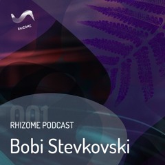 Rhizome Podcast 001 - Bobi Stevkovski