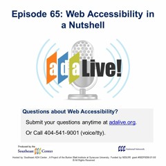 Episode 65: Web Accessibility in a Nutshell