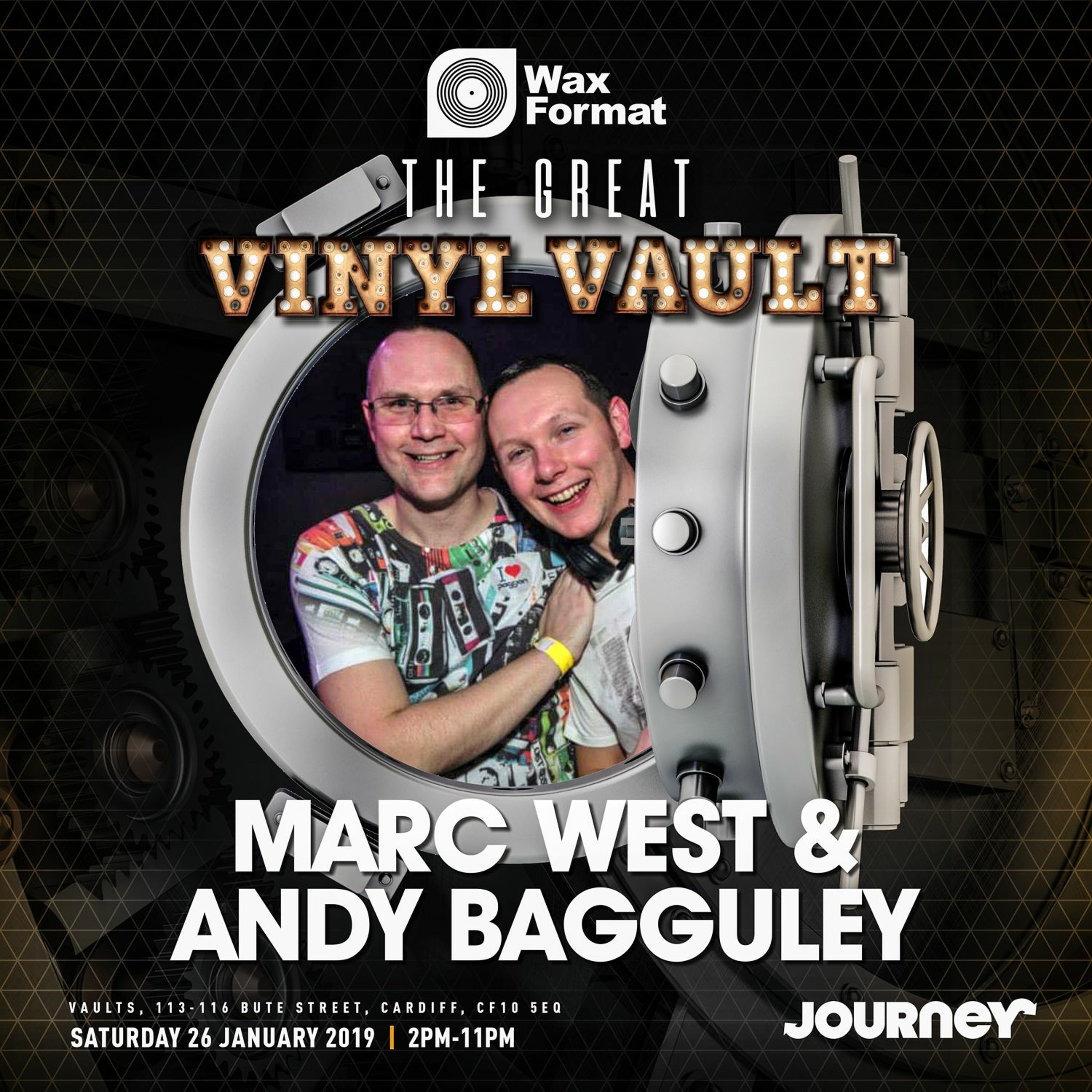 Marc West & Andy Bagguley Live From Wax Format Main Room @ Vaults Cardiff  26 Jan 2019 – Trance Journey Cardiff – Podcast – Podtail