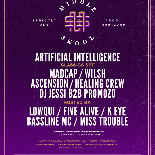 Wilsh - Live @ Middle Skool Vol II - 2nd November 2018