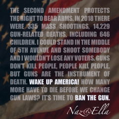 Wake up America! (Ban the Gun)