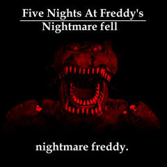 [Undertale Au - Five Nights At Freddy's Nightmare Fell] - nightmare freddy.