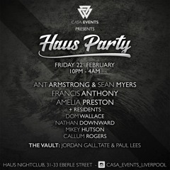 Mikey Hutson | Casa Events "Haus party" Promo mix.