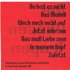 Das Modell - Cover Kraftwerk