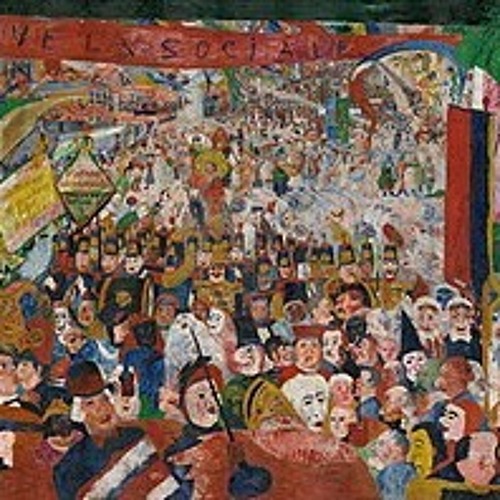 Intocht van Jezus Christus te Brussel, James Ensor 1888