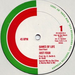 Games of Life   Just 4 MC's Vs. Freddy Fresh  (Marley Marl's 1st 12")