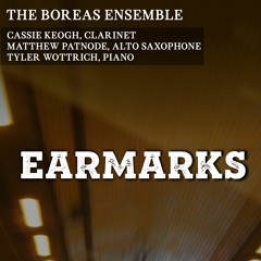 Earmarks - Clarinet, Alto Saxophone, and Piano