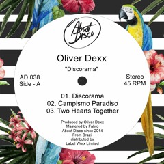 PREMIERE: Oliver Dexx - Two Hearts Together [About Disco]