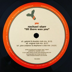 Rachael Starr "Till There Was You" (John Creamer & Stephane K Club Mix)