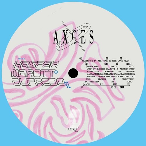 Alfredo92 & Kasper Marott - Os To (Johnny DJ All Star Bubble Gum Mixie) (OUT MID APRIL)