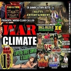 Redd Heat vs Bredda Hype vs Black Kat vs Innocent vs Sound Trooper 3/14 (War Climate)St.E