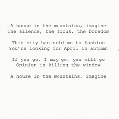 A House in the Mountains