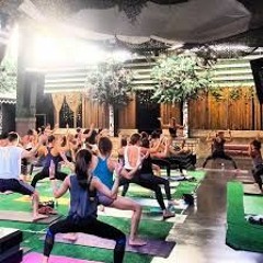 Yoga on the Space Miami Terrace - Lunaz - Feb.02.19