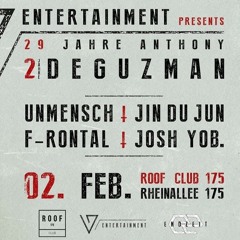 Josh Yob. @ Vollgaaas pres. 29 Jahre DeGuzman @ ROOF175