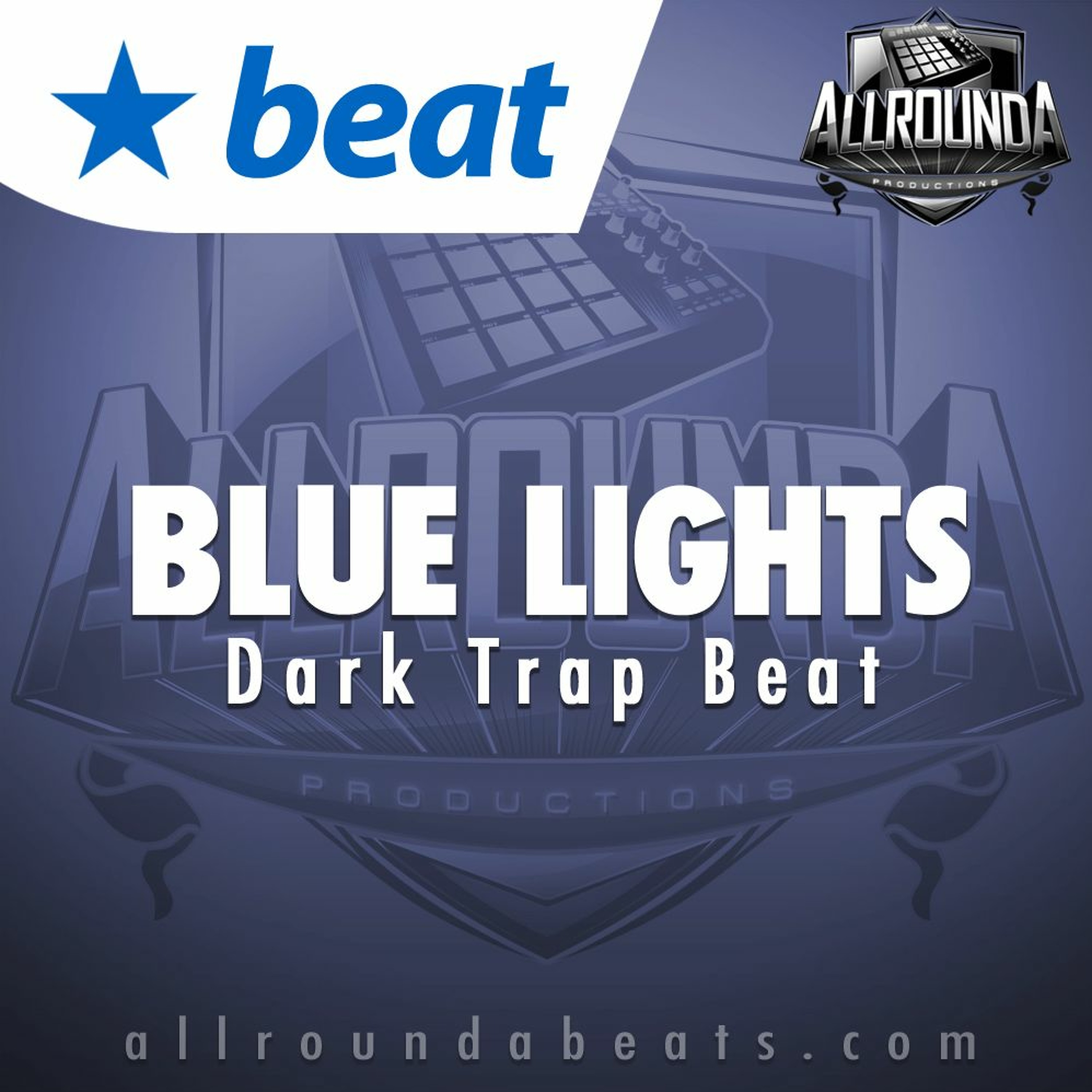 Instrumental - BLUE LIGHTS - (Bryson Tiller Beat by Allrounda) episode artwork