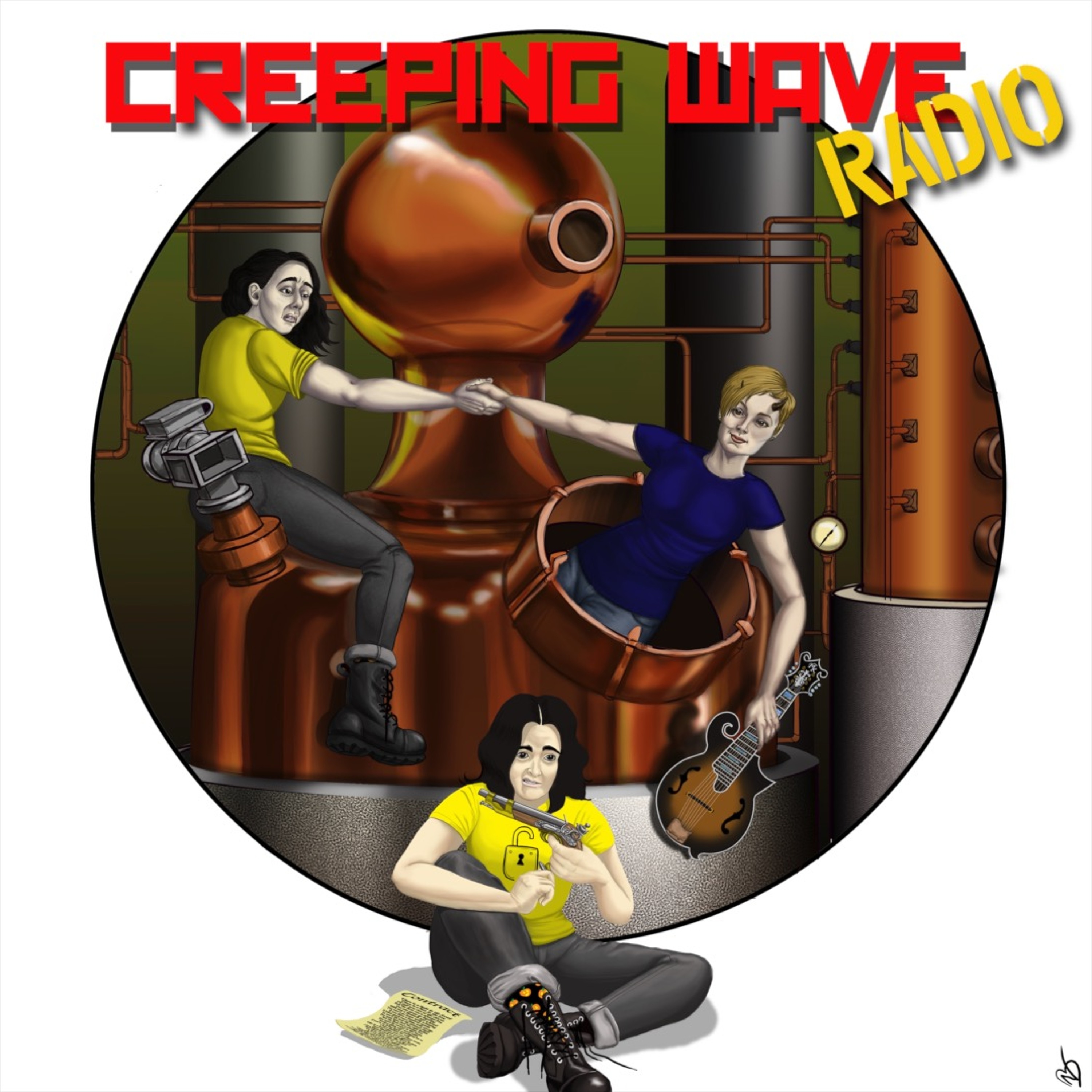 Creeping Wave Radio