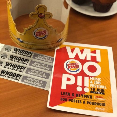 Reportage : Whoop Festival - L'équipe Burger King En Charge Du Recrutement [Mediameeting - 2018]