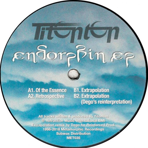 Titonton - Endorphin EP (Reissue) (MET035)