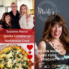 Suzanne Nance – Quiche Lorraine with Hashbrown Crust: MMK EP14 Singing and Life On The Road