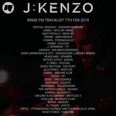 Marginal - Delusionism ( rip from J. Kenzo on Rinse Fm -  Feb 2019)