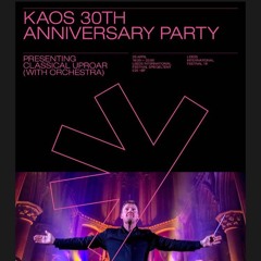 Kaos 30th Anniversary Party @ Millennium square Leeds