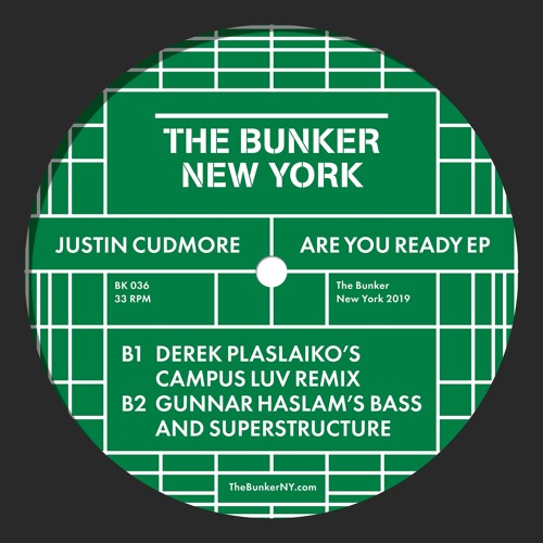 Justin Cudmore - Are You Ready (Gunnar Haslam Bass And Superstructure) from BK-036