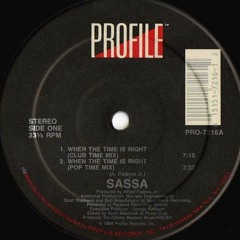 Sassa "When The Time Is Right" (1988)