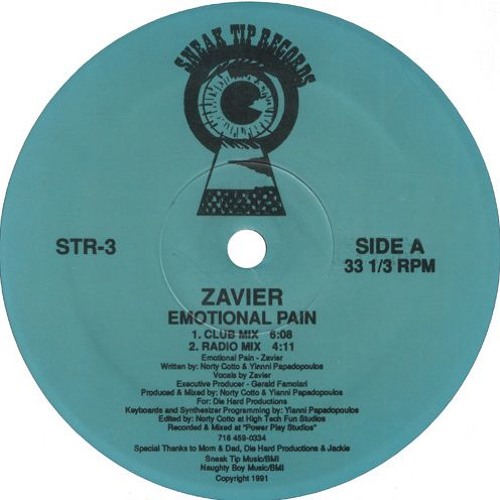 Zavier "Emotional Pain" (1991)