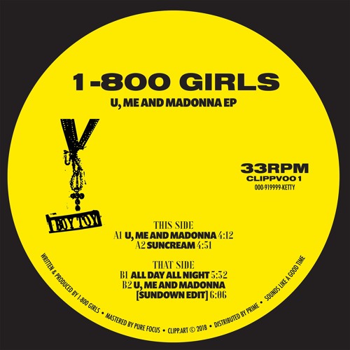 1-800 GIRLS - U, Me And Madonna
