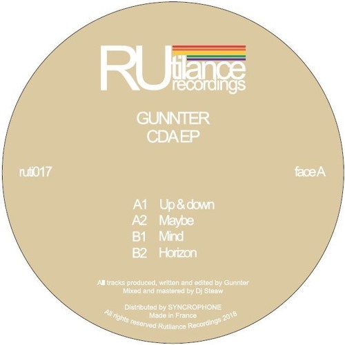 Premiere : Gunnter - Up & Down (RUTI017)