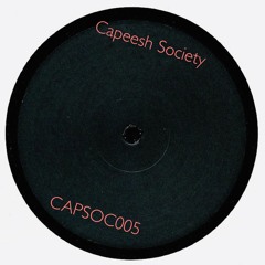 Premiere : Capeesh Society - Midnight Blues (CAPSOC005)