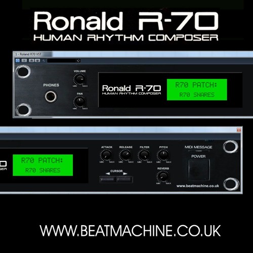 Stream Roland R70 VST Demo by Beat Machine VST Instruments | Listen online  for free on SoundCloud