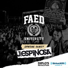 J. Espinosa on FAED University x Diplo's Revolution Channel Sirius XM