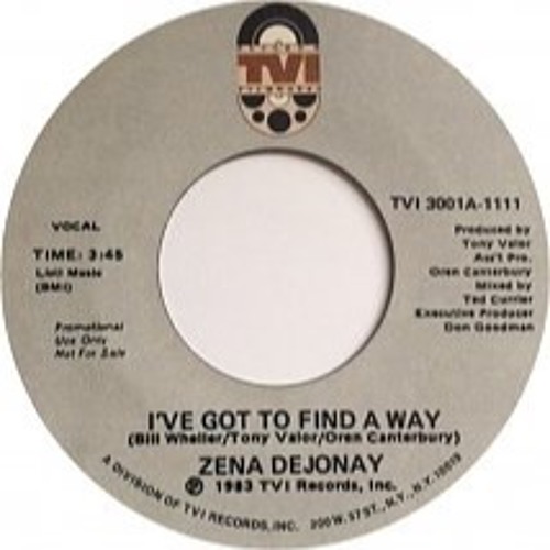 I've Got To Find A Way (Fingerman and Chewy Rubs Re - Edit) FREE DL