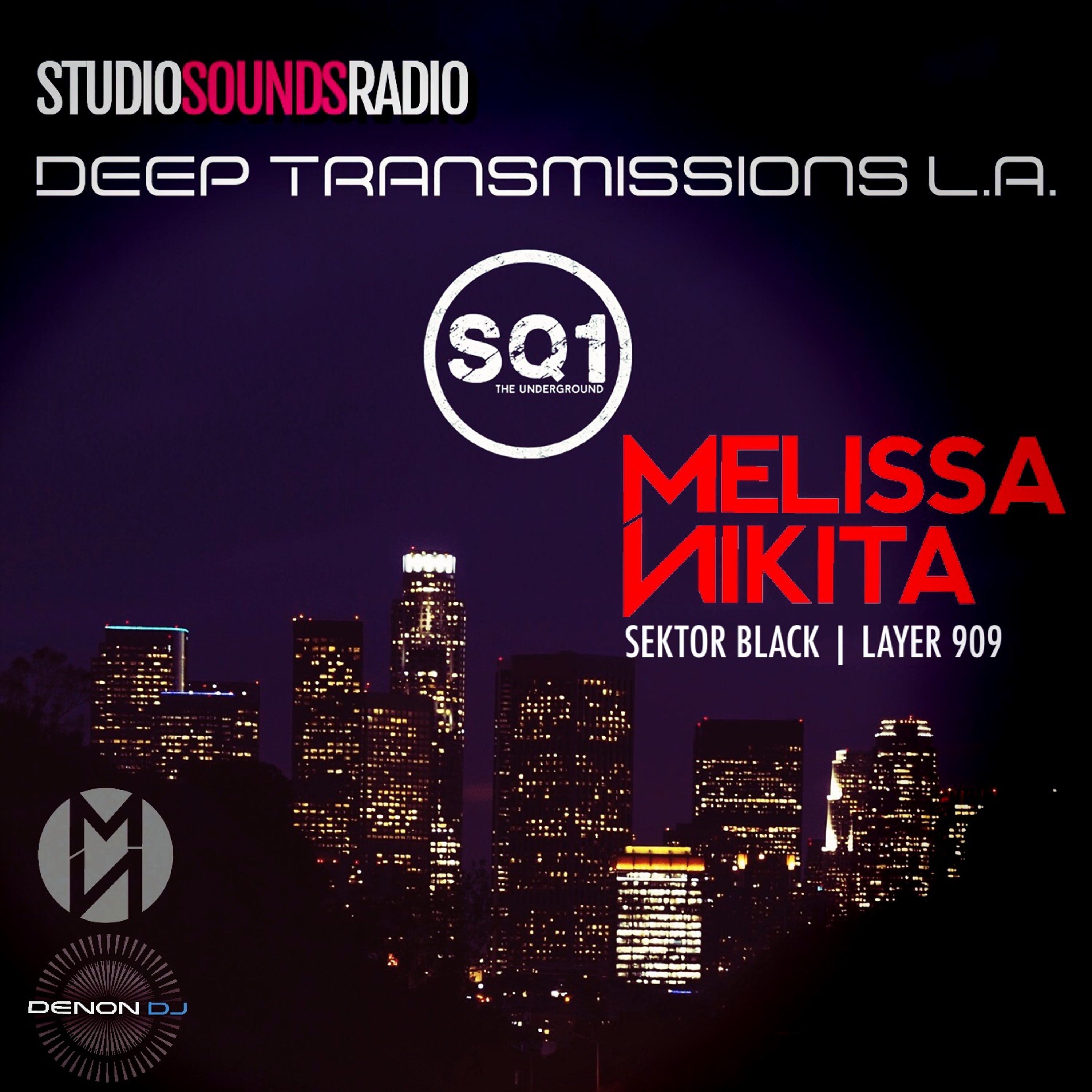 Melissa Nikita presents DEEP TRANSMISSIONS NY on StudioSoundsRadio.Com