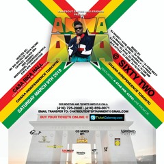 AKWAABA GHANA AT 62 INDEPENDENCE CELEBRATION INSIDE CASA RICCA MARCH 9TH