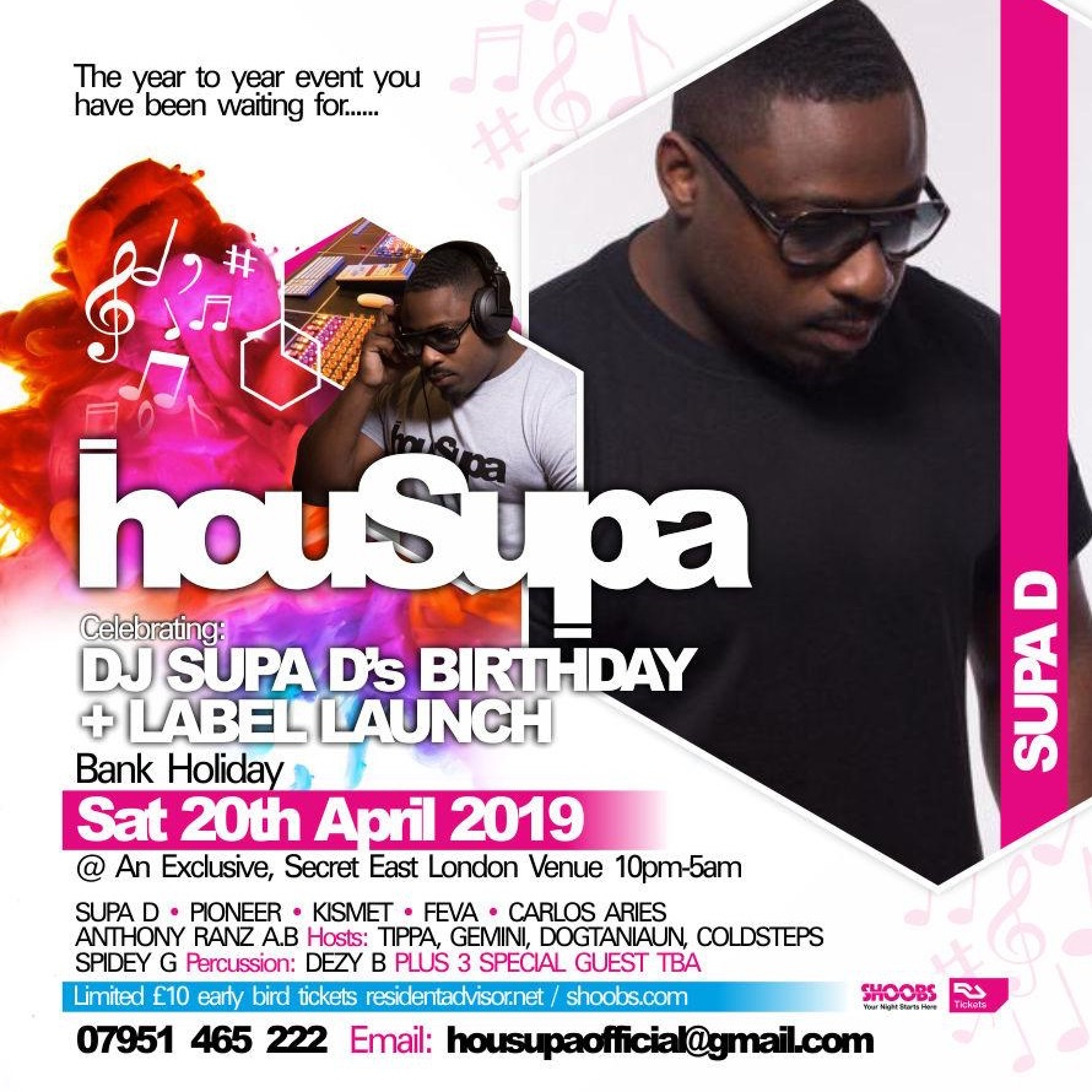 HOUSUPA BDAY PROMO MIX PT1