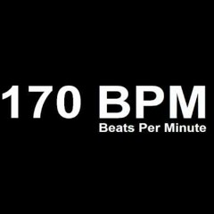Around 160-170 BPM