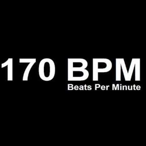 Around 160-170 BPM